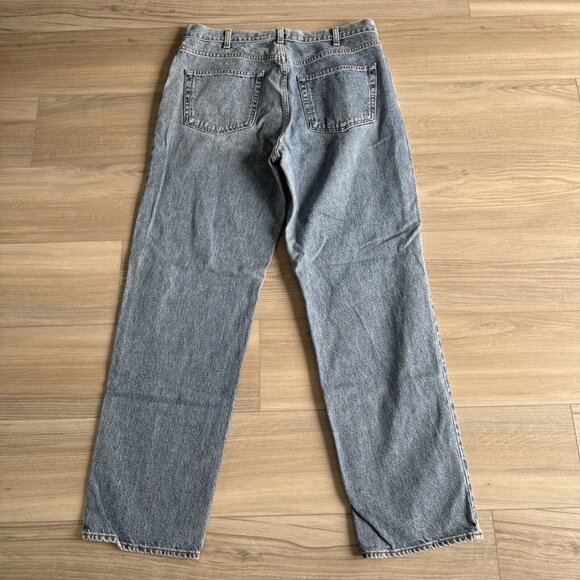 Vintage Gap Relaxed Fit Jeans Mens 36x32‎ Blue Distressed Y2K Denim Pants - Picture 8 of 10